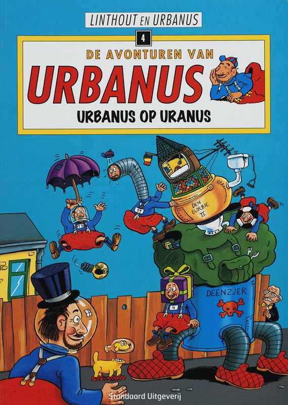 Omslag van Urbanus op Uranus