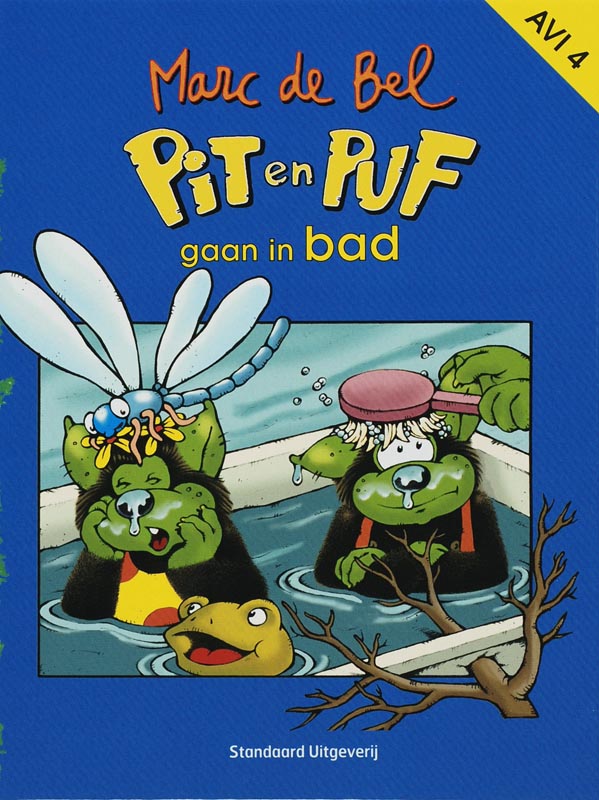 Omslag van Pit en Puf gaan in bad
