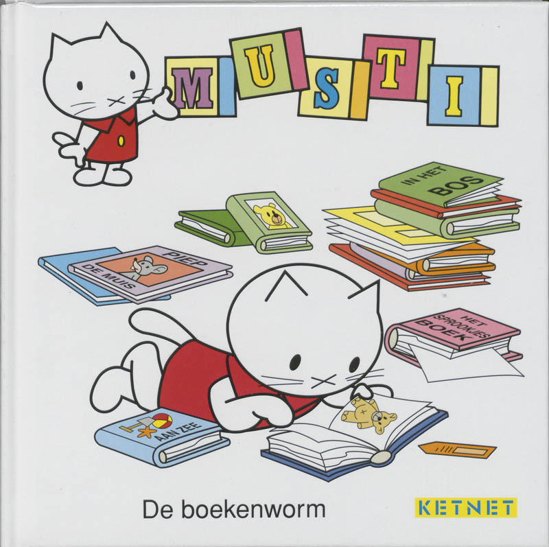 Omslag van Musti de boekenworm