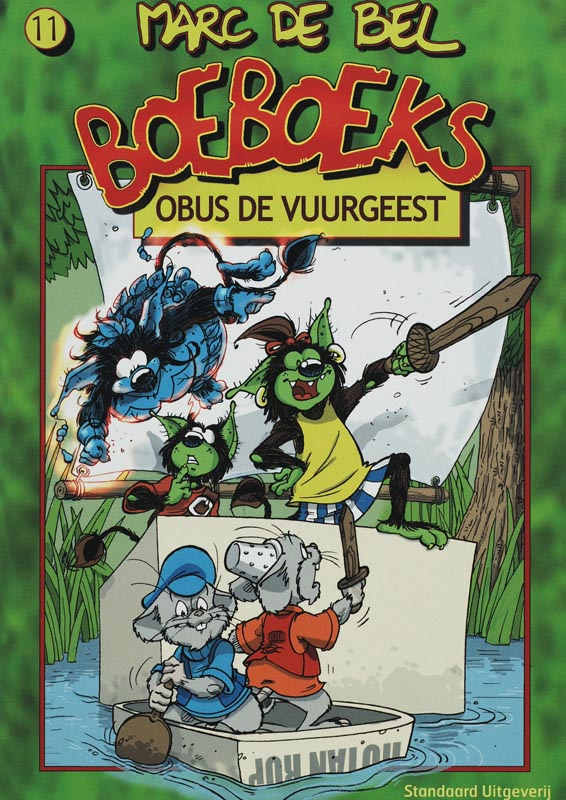 Omslag van Obus de vuurgeest
