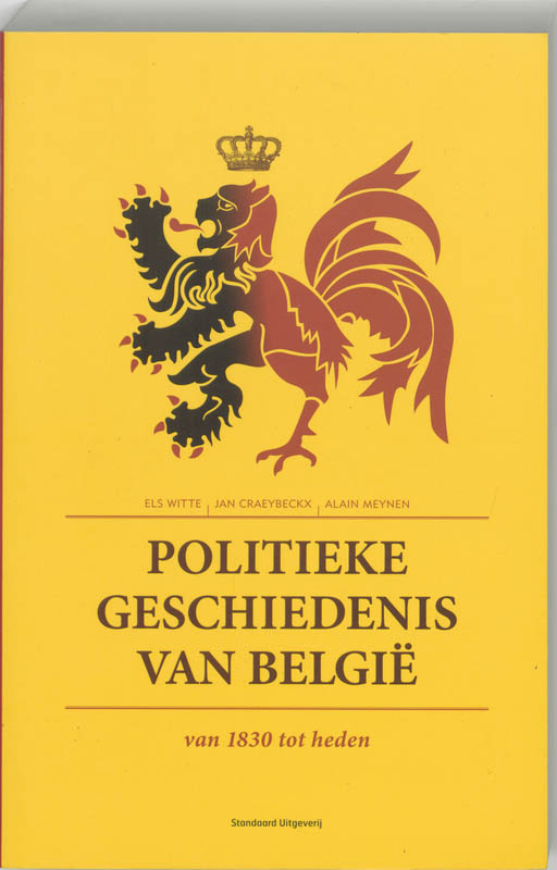 Omslag van Politieke geschiedenis Belgie