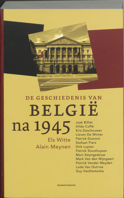 Omslag van de geschiedenis van Belgie na 1945