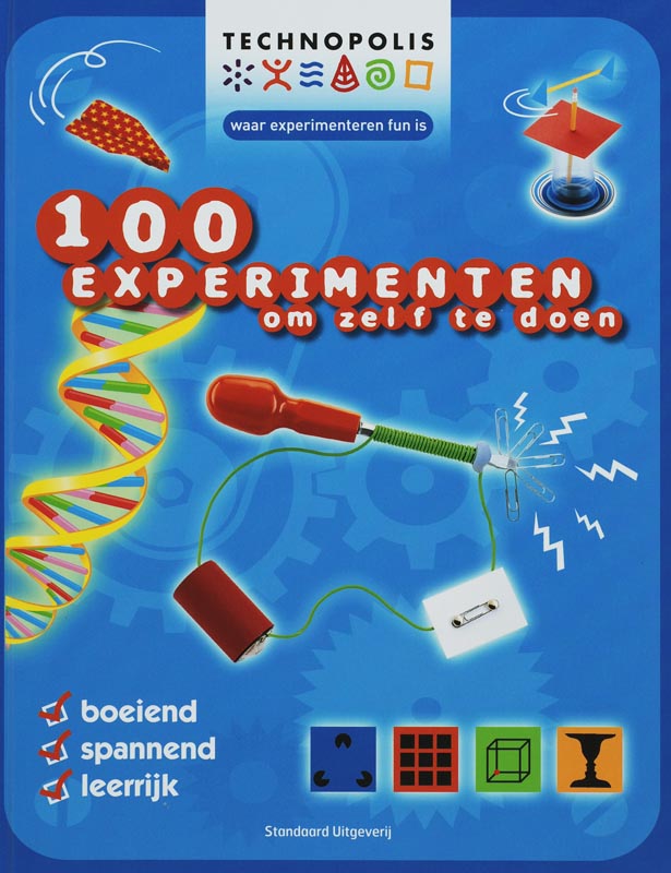 Omslag van 100 experimenten om zelf te doen