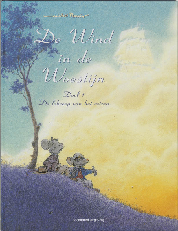 Omslag van De wind in de woestijn 01 de lokroep van het reizen