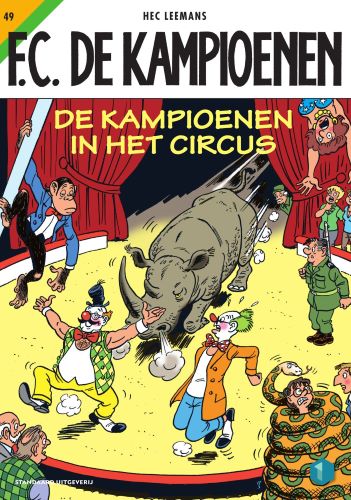 Omslag van De kampioenen in het circus