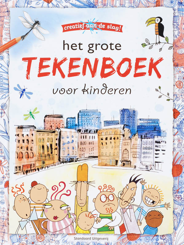 Omslag van Het grote tekenboek voor kinderen