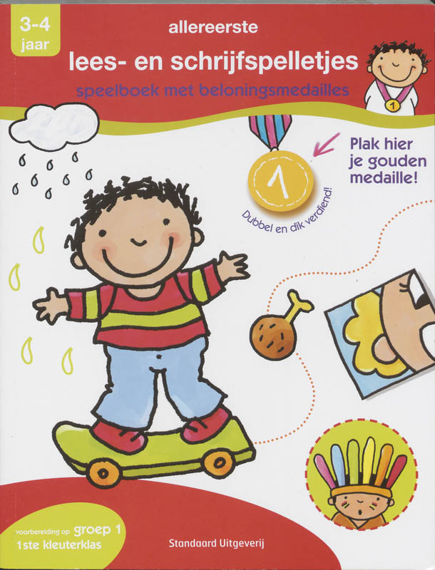 Omslag van Allereerste Lees- en schrijfspelletjes