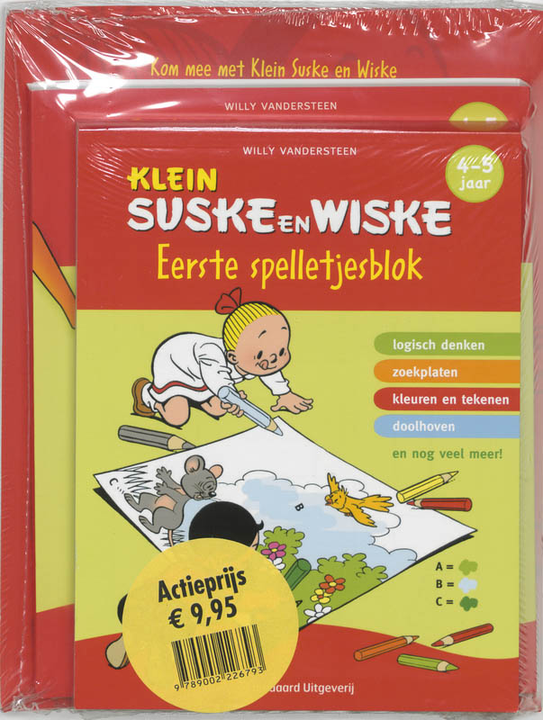 Omslag van PAKKET A KLEIN SUSKE EN WISKE