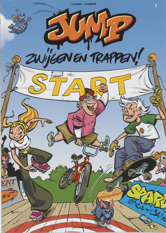 Omslag van Zwijgen en trappen!