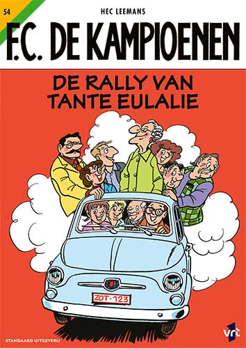 Omslag van De rally van tante Eulalie