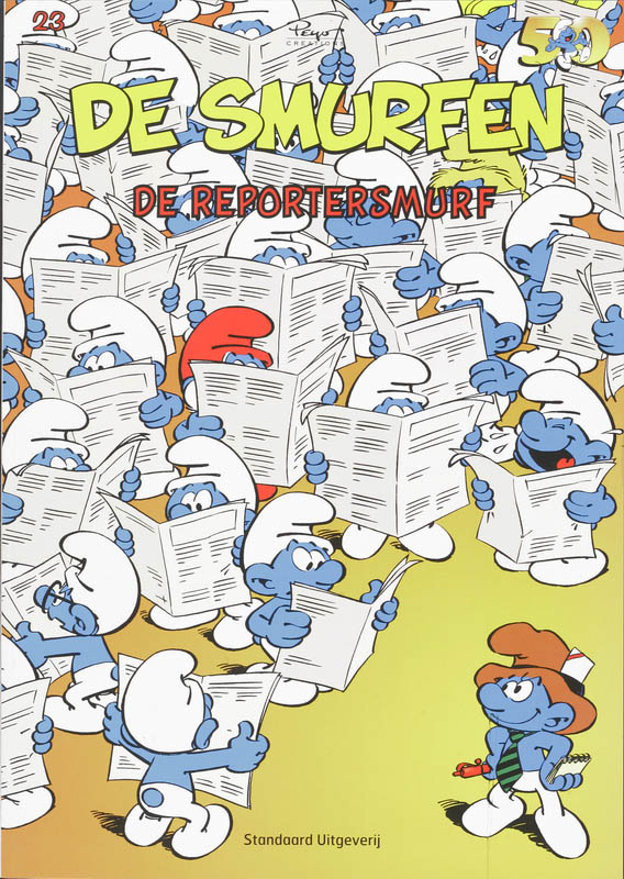 Omslag van De reportersmurf