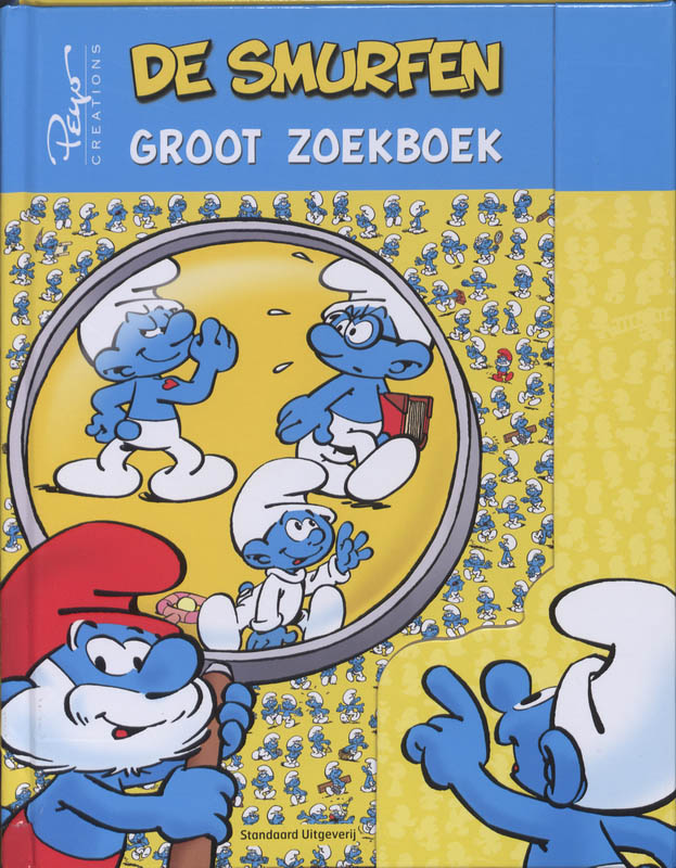 Omslag van De Smurfen Groot zoekboek