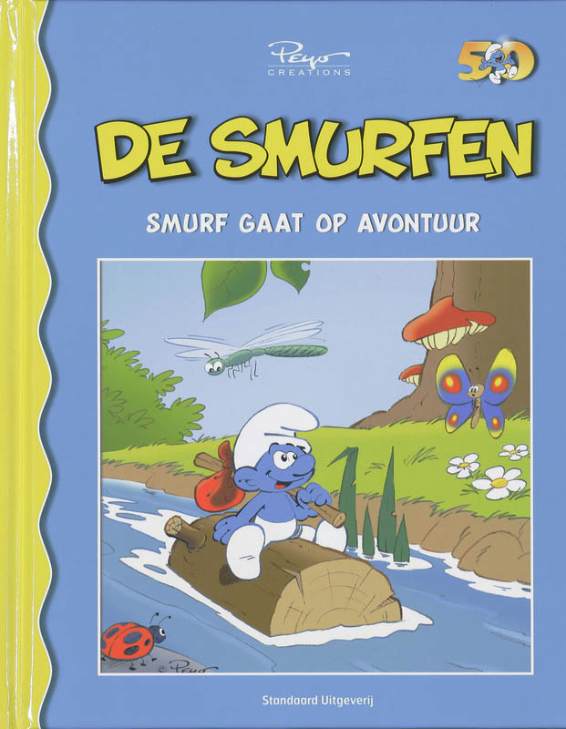Omslag van Smurf gaat op avontuur