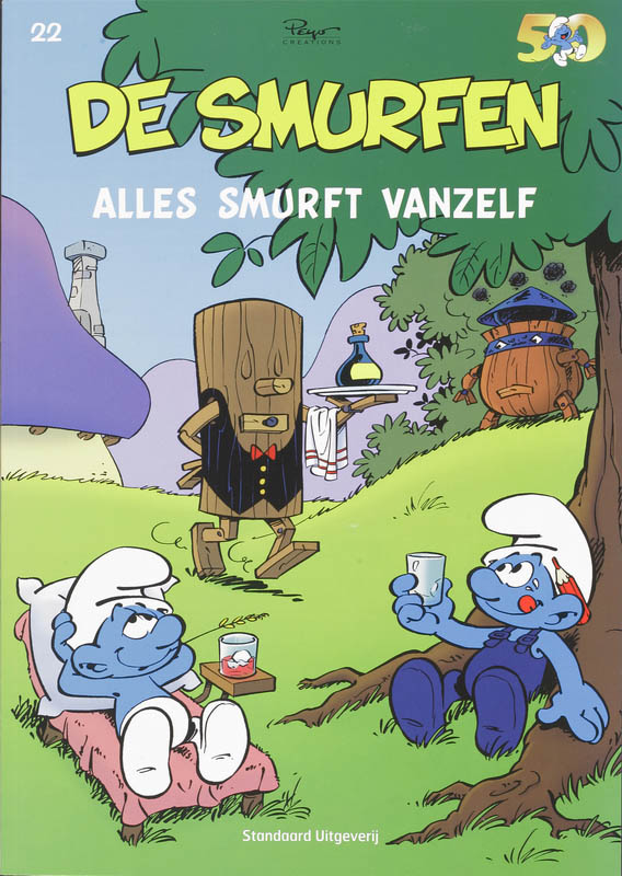 Omslag van 22 Alles smurft vanzelf