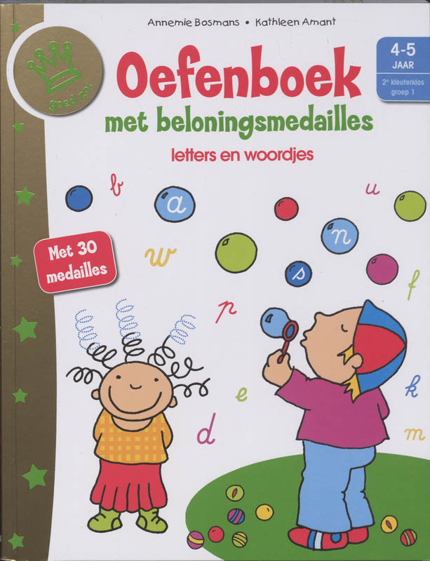Omslag van Letters en woordjes 4-5 jaar