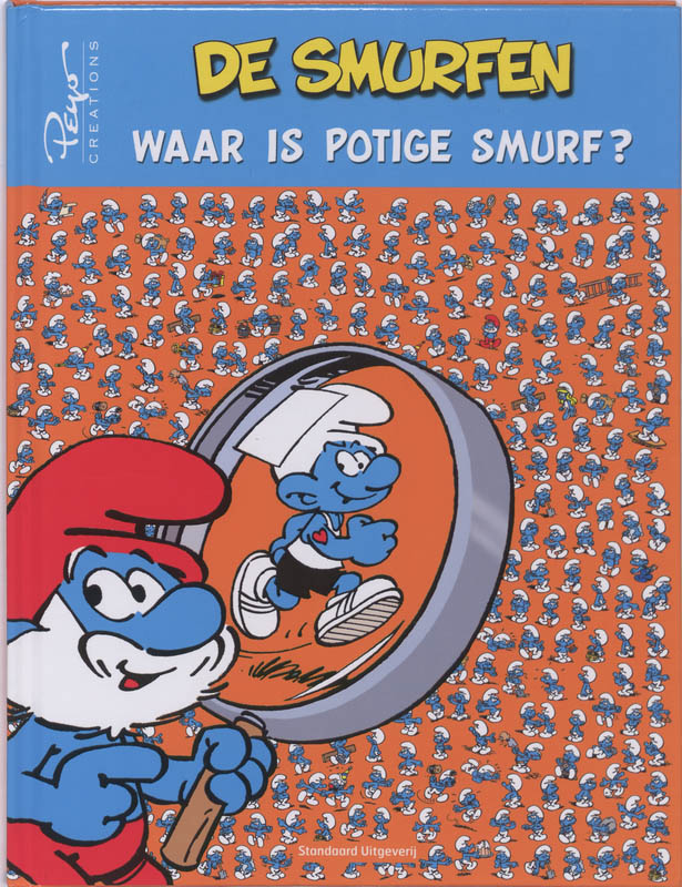 Omslag van Waar is potige smurf?