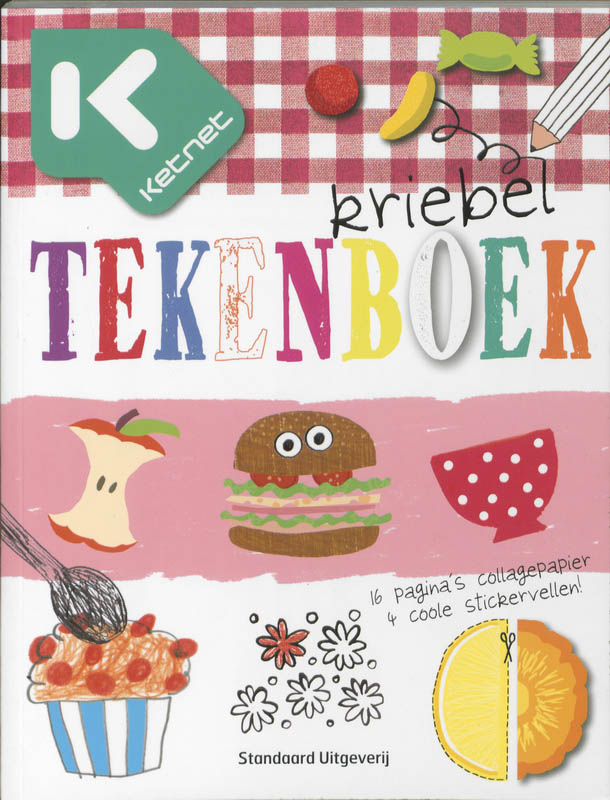 Omslag van Ketnet Kriebel tekenboek