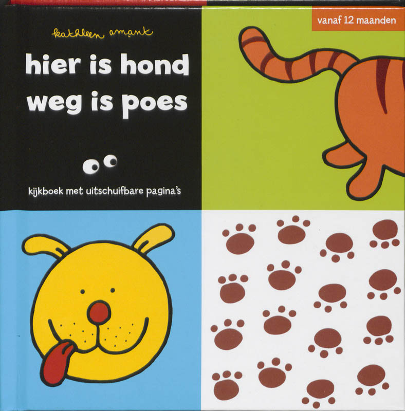 Omslag van Hier is hond, weg is poes