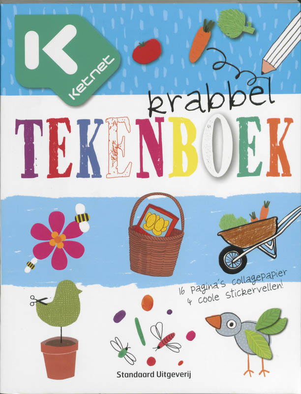 Omslag van Ketnet Krabbel tekenboek