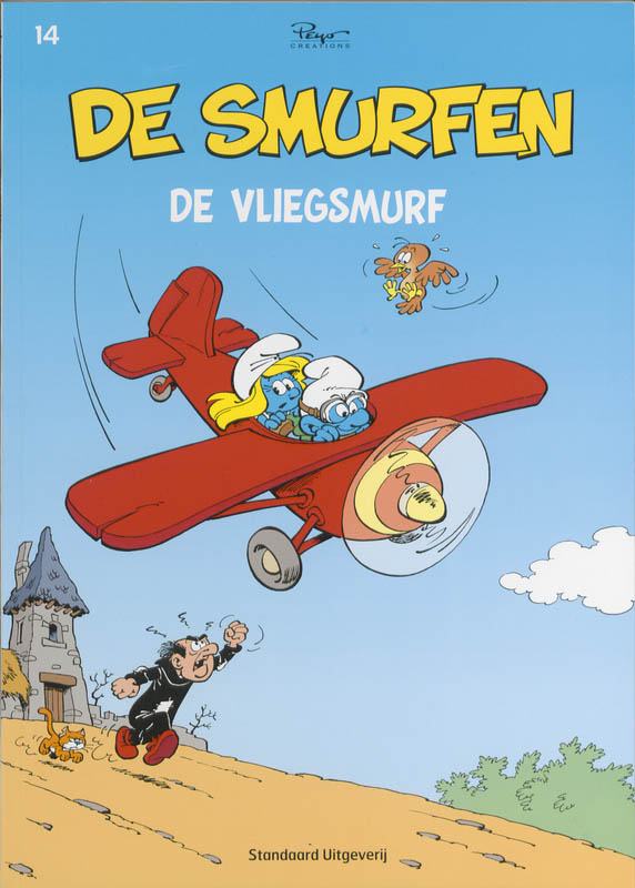 Omslag van De vliegsmurf