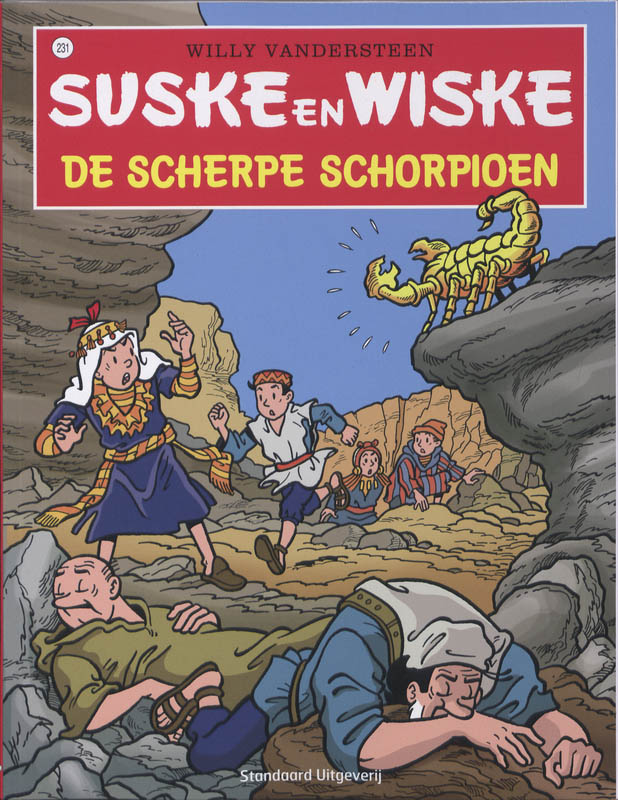 Omslag van De scherpe schorpioen