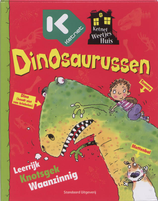 Omslag van Weetjeshuis Dinosaurussen