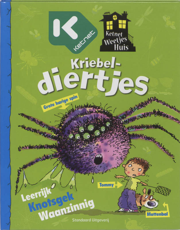 Omslag van Weetjeshuis Kriebeldiertjes