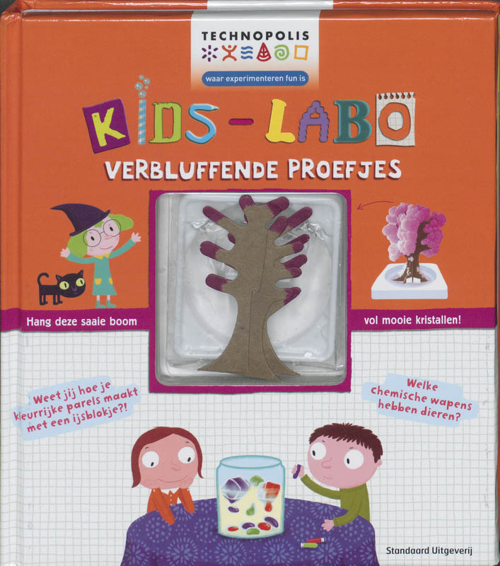 Omslag van Kids Labo Verbluffende proefjes
