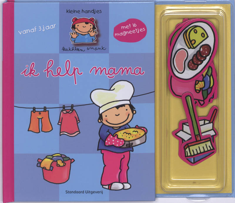 Omslag van Ik help mama magneetboekje