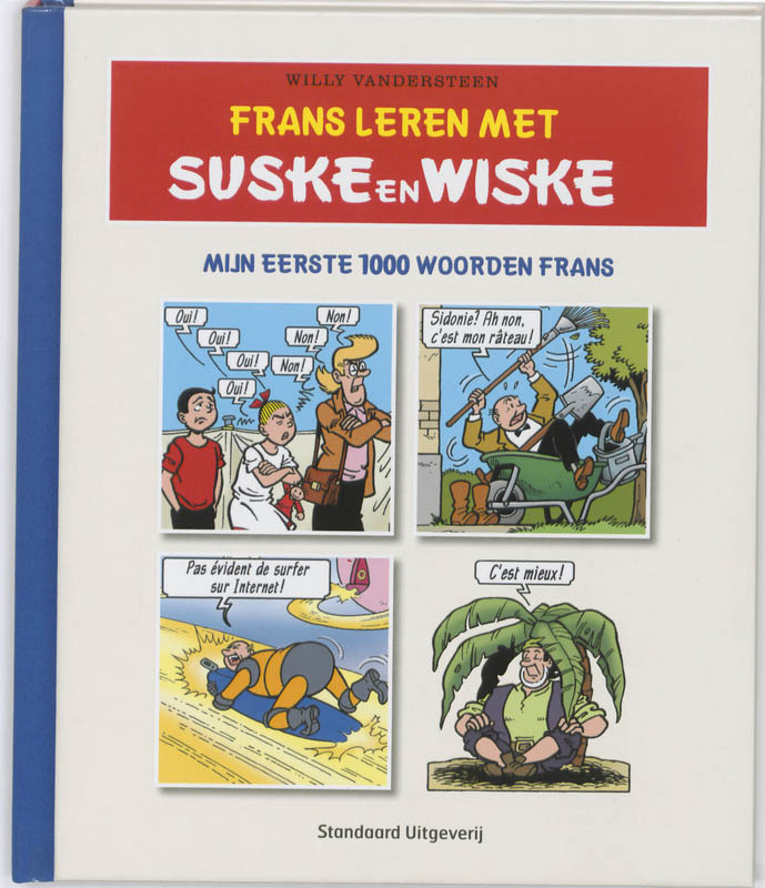 Omslag van Frans leren met Suske en Wiske