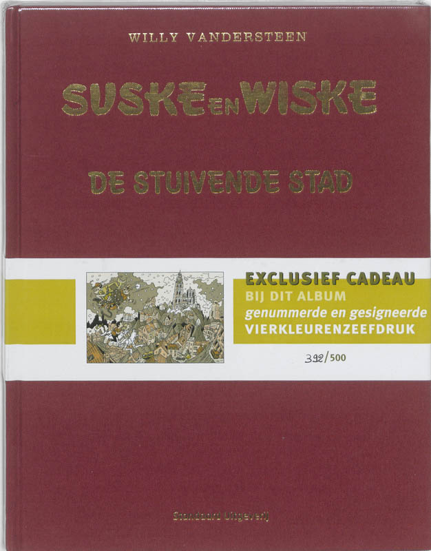Omslag van De stuivende stad