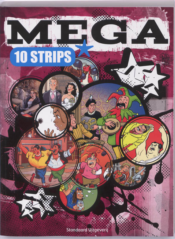 Omslag van Mega 10 strips