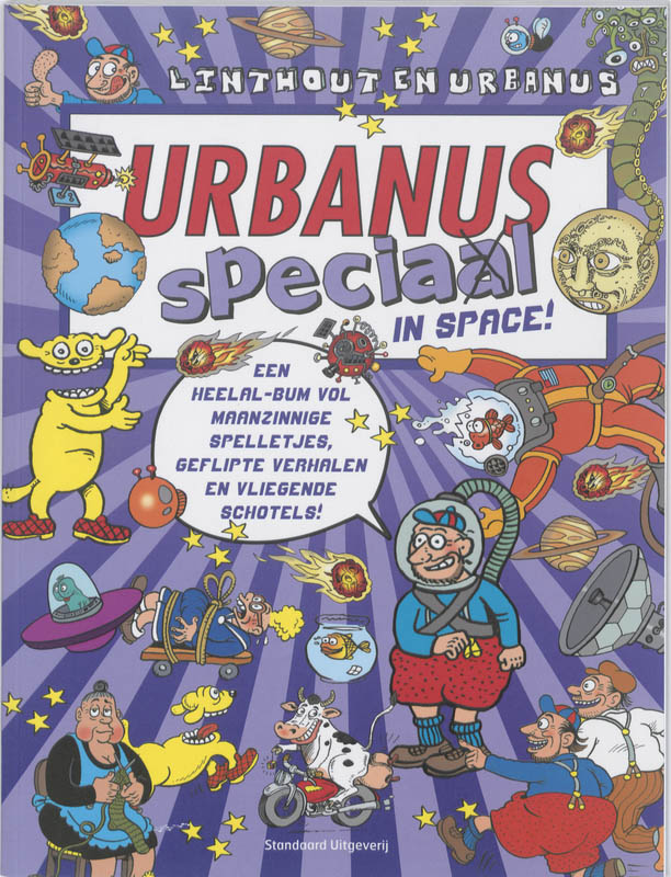 Omslag van Urbanus special in space!