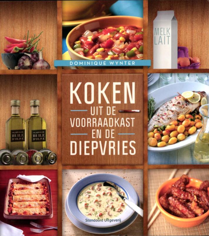 Omslag van Koken uit de voorraadkast en de diepvries
