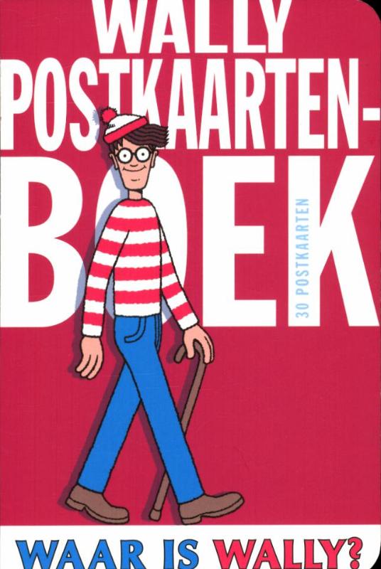 Omslag van Wally Postkaartenboek