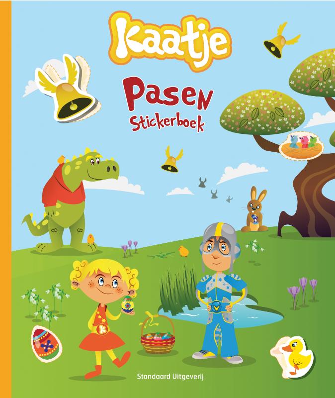 Omslag van Kaatje stickerboek Pasen