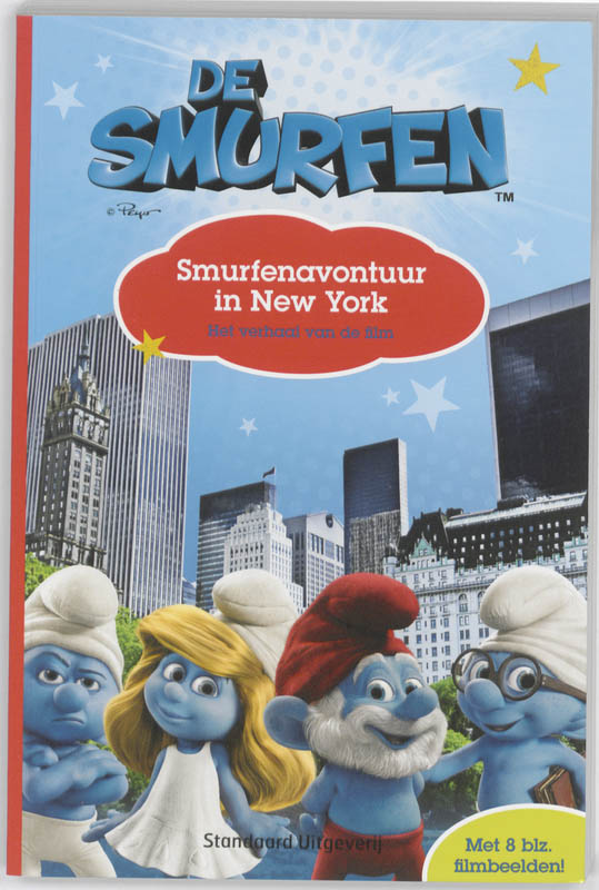 Omslag van Smurfenavontuur in New York