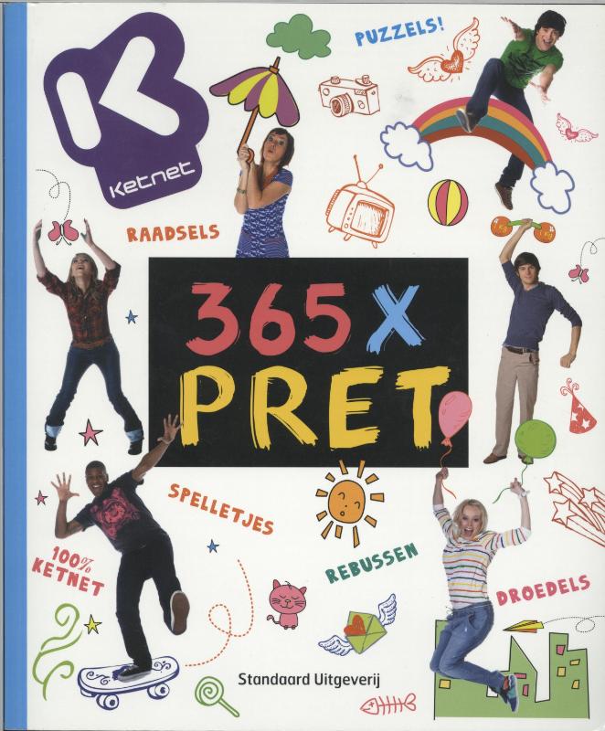 Omslag van 365 x pret