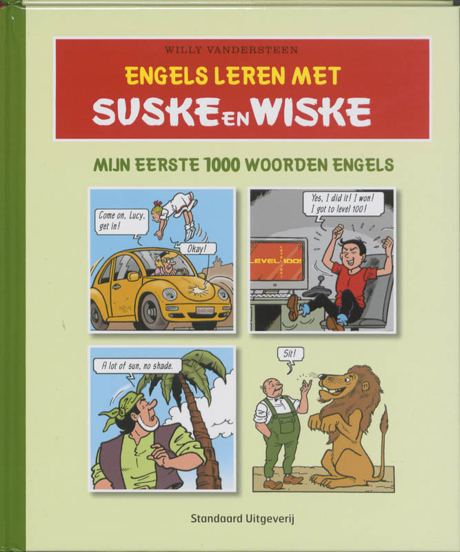 Omslag van Engels leren met Suske en Wiske