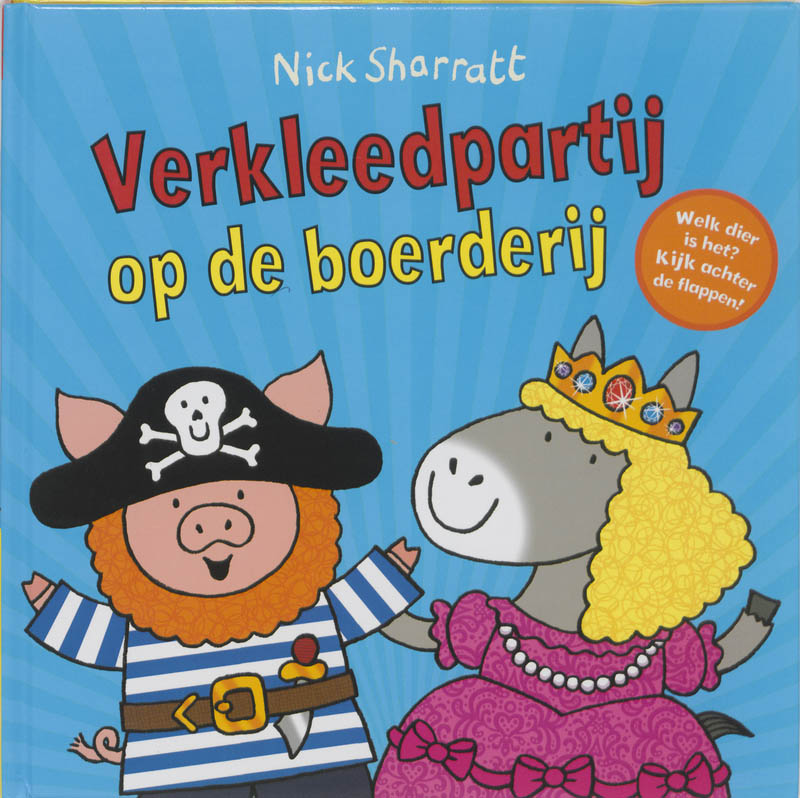 Omslag van Verkleedpartij op de boerderij
