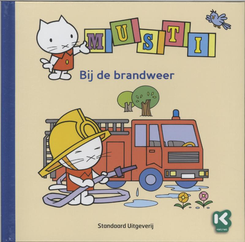 Omslag van Musti bij de brandweer