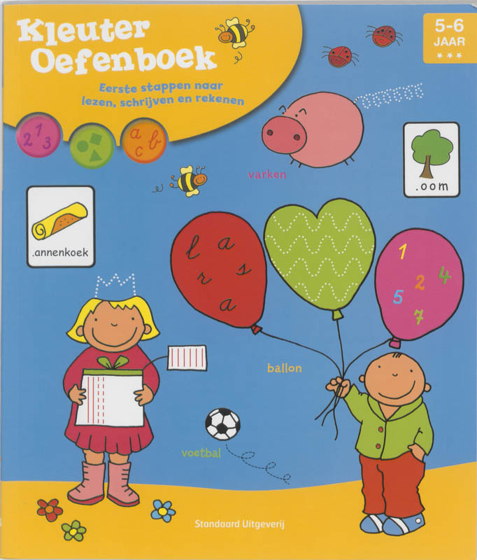 Omslag van Kleuter oefenboek
