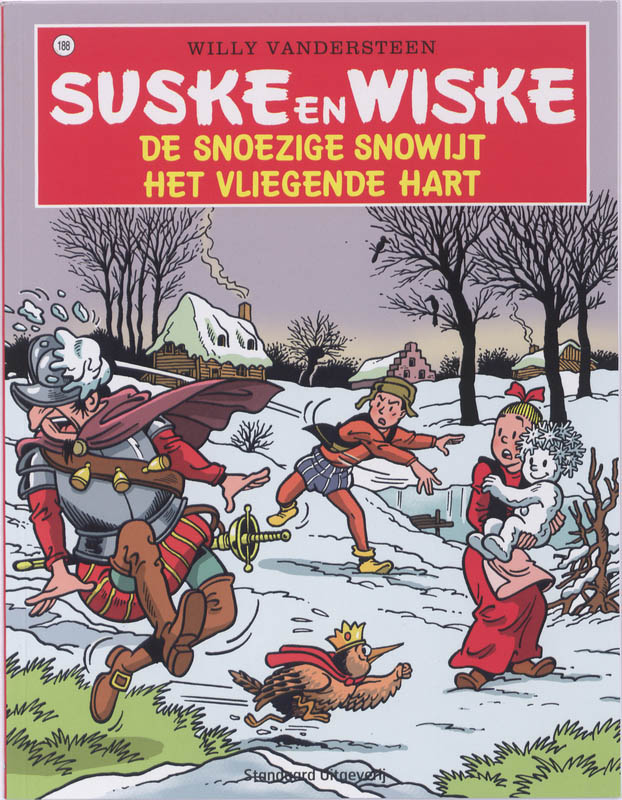 Omslag van De snoezige snowijt/het vliegende hart
