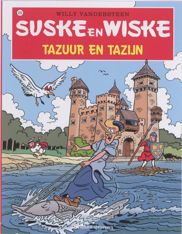 Omslag van Suske en Wiske Tazuur en tazijn