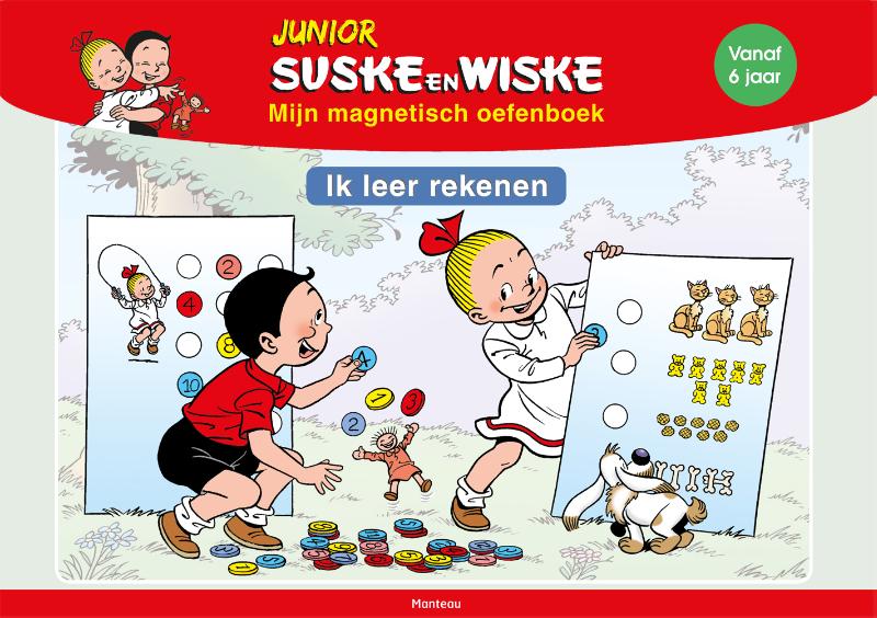 Omslag van Magnetische oefenboek ik leer rekenen
