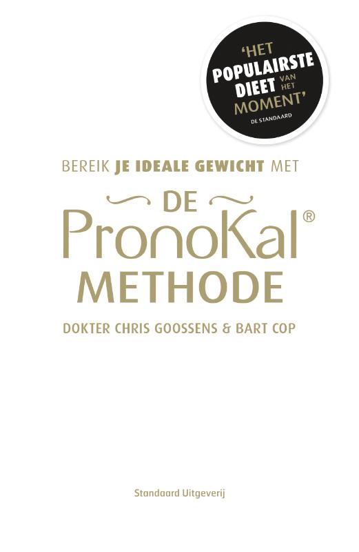 Omslag van Bereik je ideale gewicht met de Pronokal-methode