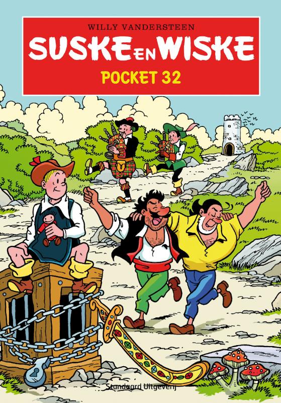 Omslag van Suske en Wiske pocket 32