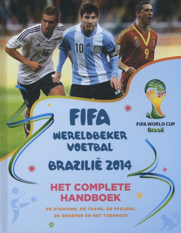 Omslag van FIFA wereldbeker voetbal Brazillie 2014