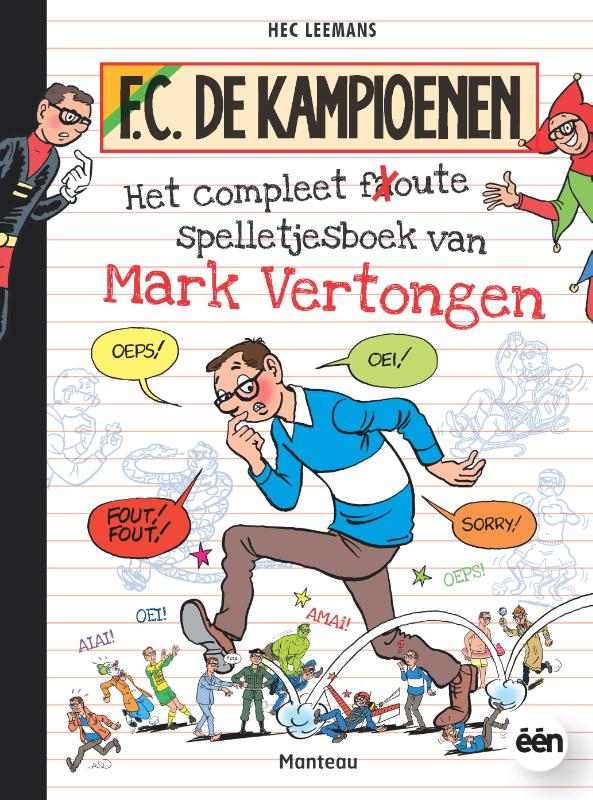Omslag van Het complete foute spelletjesboek van Mark Vertongen