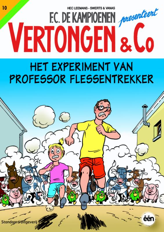 Omslag van Het experiment van professor Flessentrekker